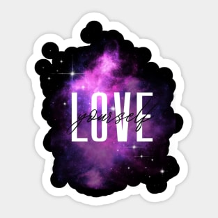 Love Yourself Sticker